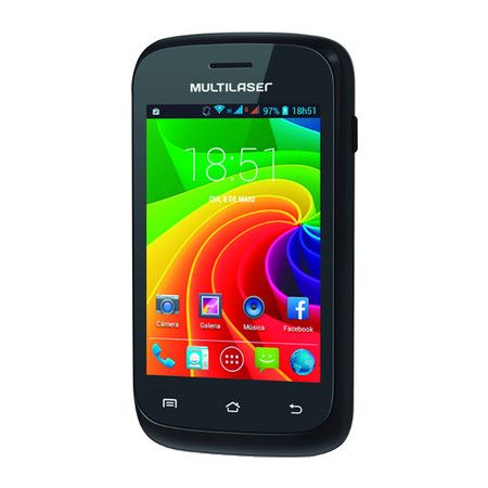 Smartphone Multilaser MS2 Dual Chip P3278 Preto