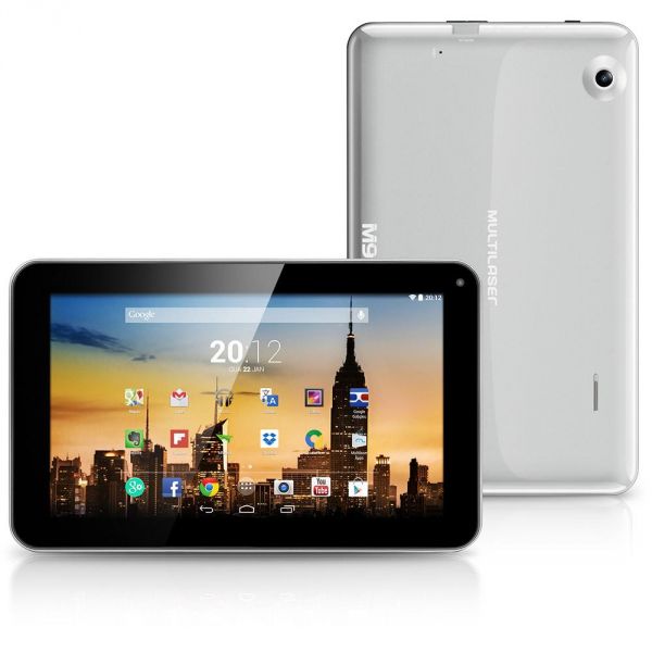 Tablet Multilaser M9 com Android 4.4 NB149 Prata