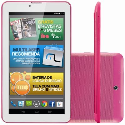 Tablet Multilaser M7 8GB Tela 7 Branco NB 164