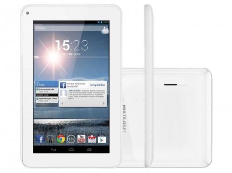 Tablet Multilaser M7 S Dual Core com Tela 7 Branco NB 117